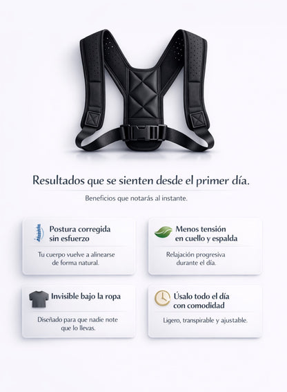 Corrector Postural Spinalux™ – Diseñado para mejorar la alineación y favorecer una postura más recta