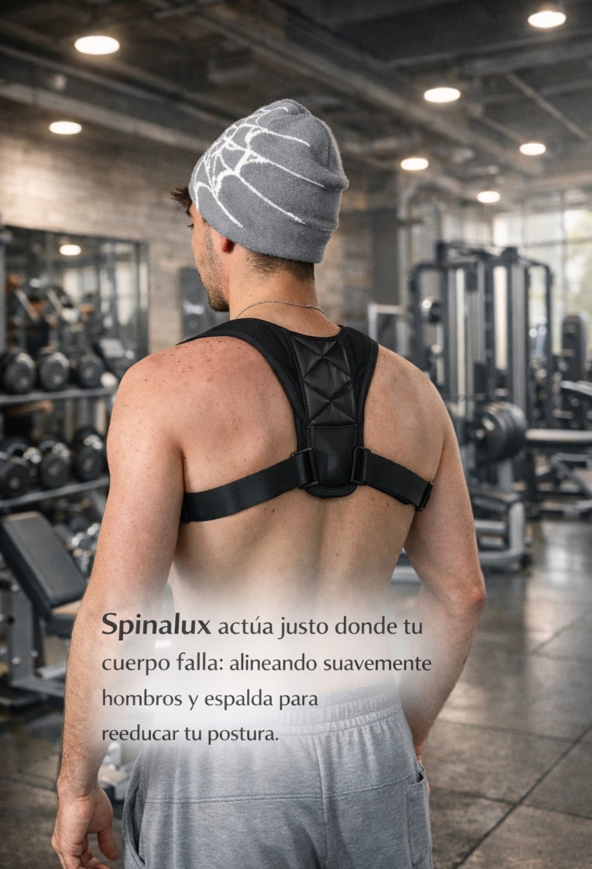 Corrector Postural Spinalux™ – Diseñado para mejorar la alineación y favorecer una postura más recta